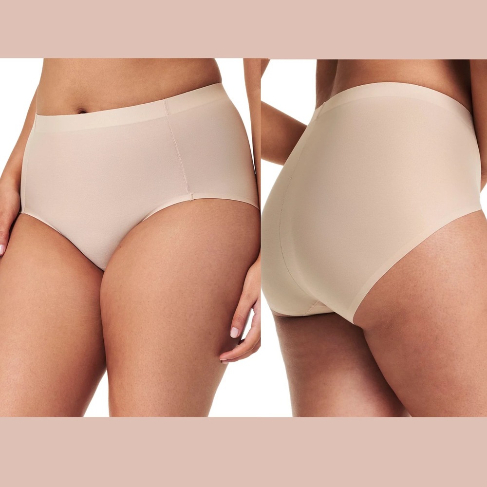 NEW $34 SPANX [ XS ] Sheer Control‎ Briefs in Nude #U1655